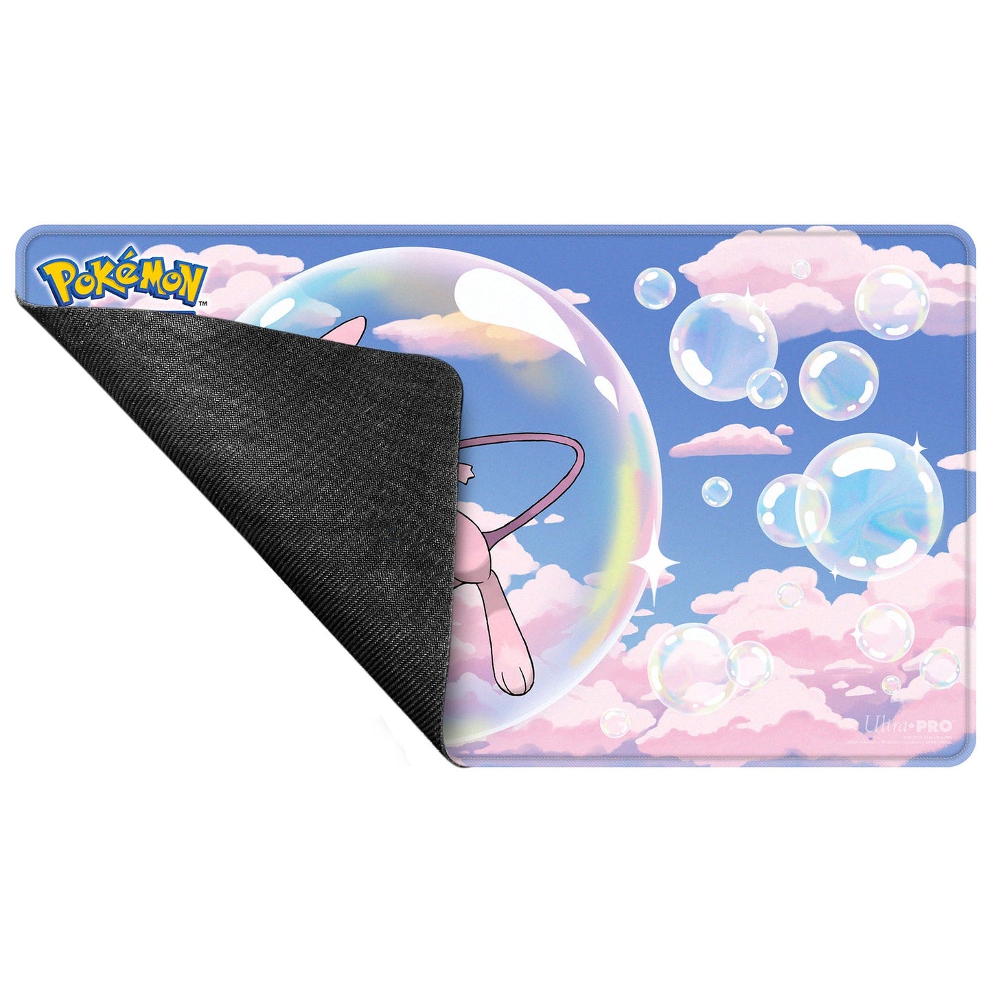 Ultra PRO Mew Mythical Pokémon Foil Playmat rubber backing