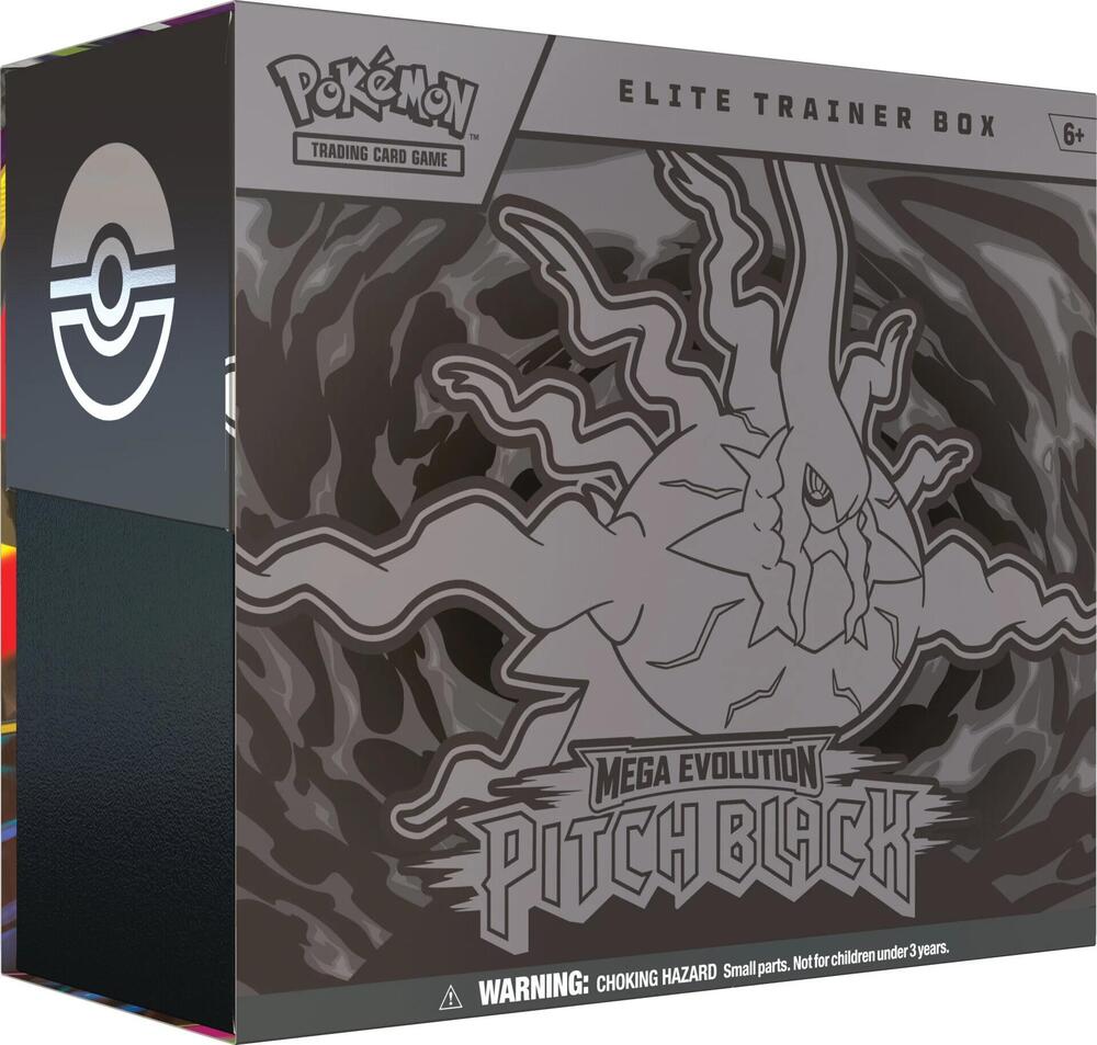 Factory-sealed Pitch Black Elite Trainer Box