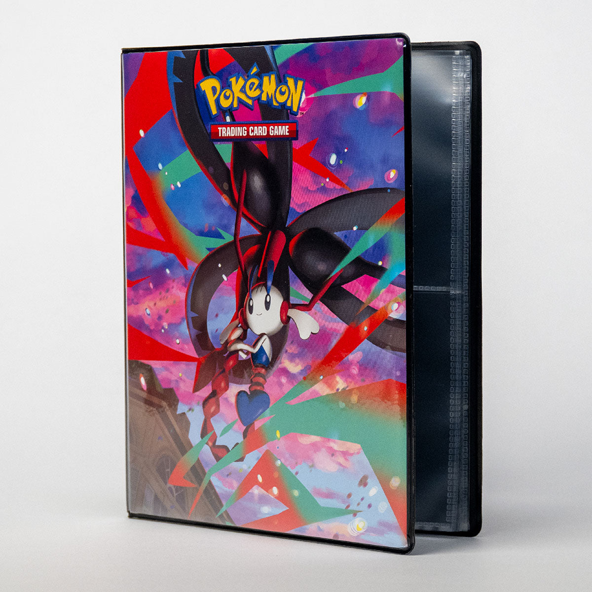Ultra PRO Pokémon Chaos Rising 4-Pocket Portfolio three-quarter view