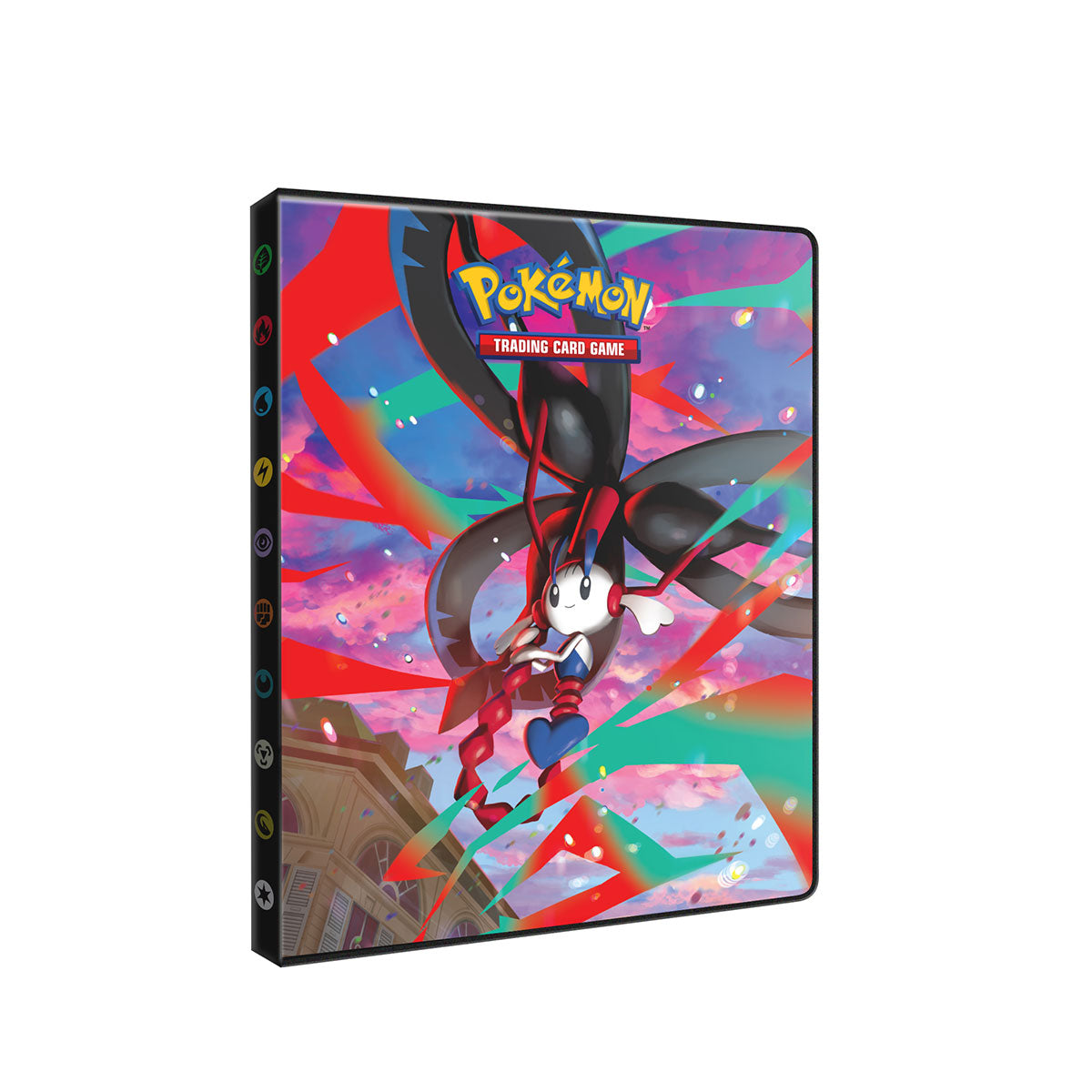 Ultra PRO Pokémon Chaos Rising 4-Pocket Portfolio angle view