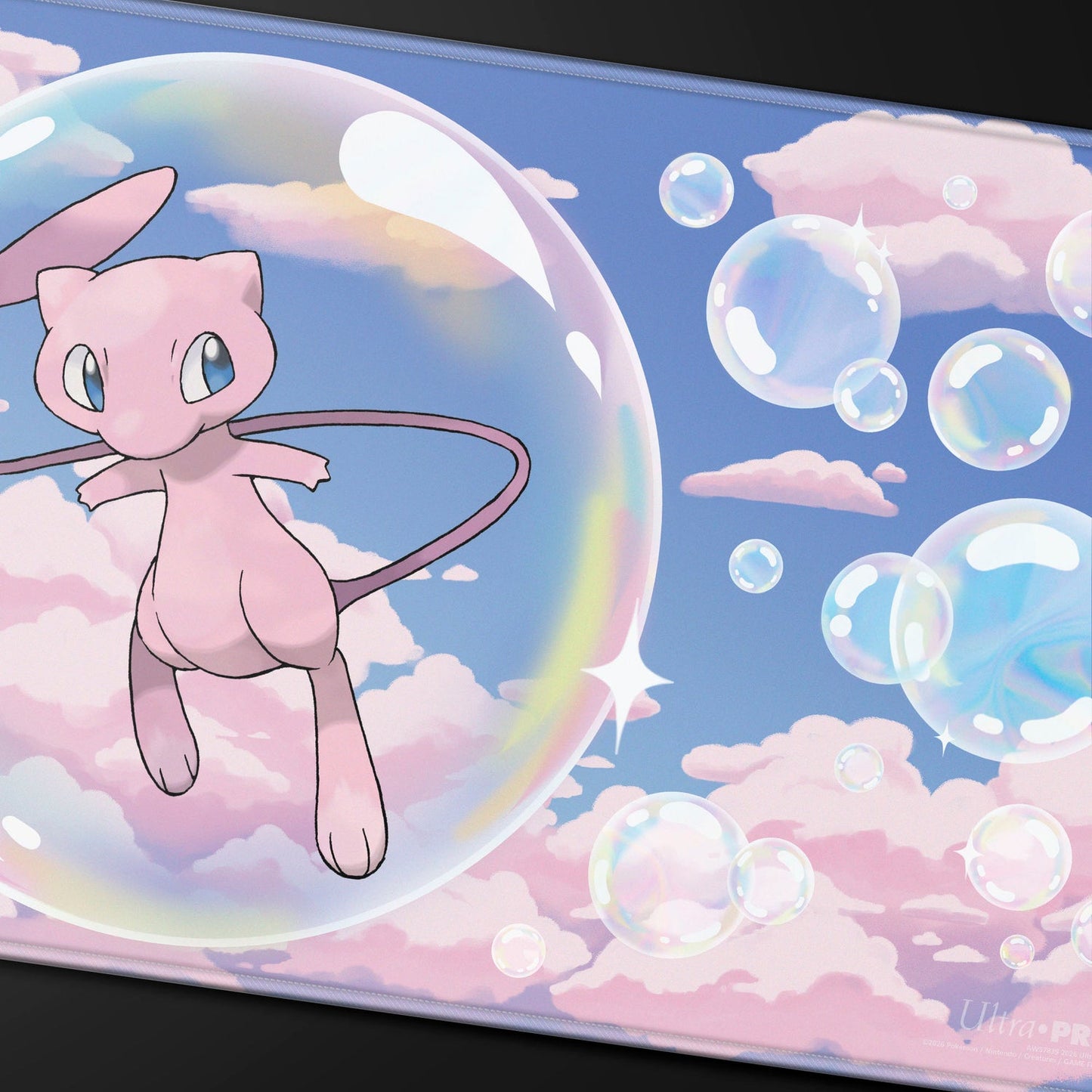 Ultra PRO Mew Mythical Pokémon Foil Playmat close-up