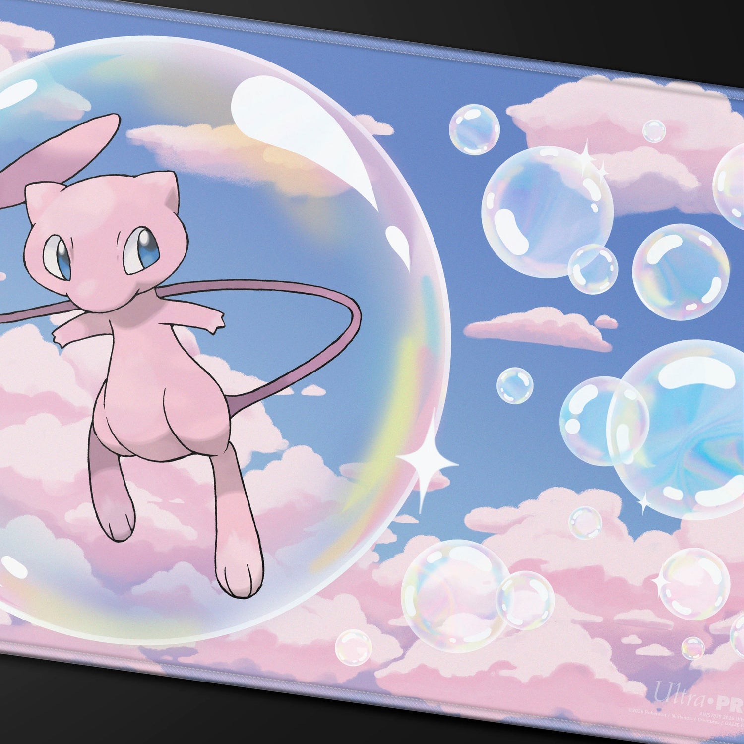 Ultra PRO Mew Mythical Pokémon Foil Playmat close-up