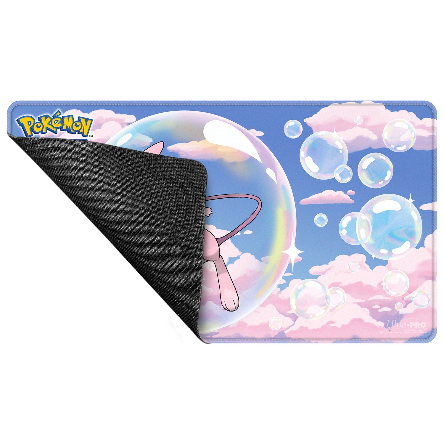 Ultra PRO Mew Mythical Pokémon Foil Playmat rubber backing