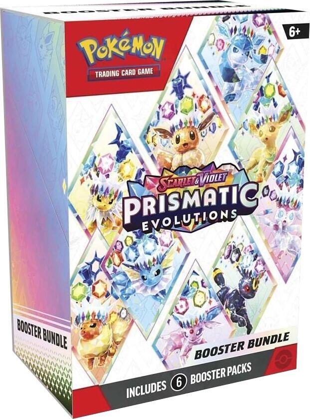 Factory-sealed Prismatic Evolutions Booster Bundle