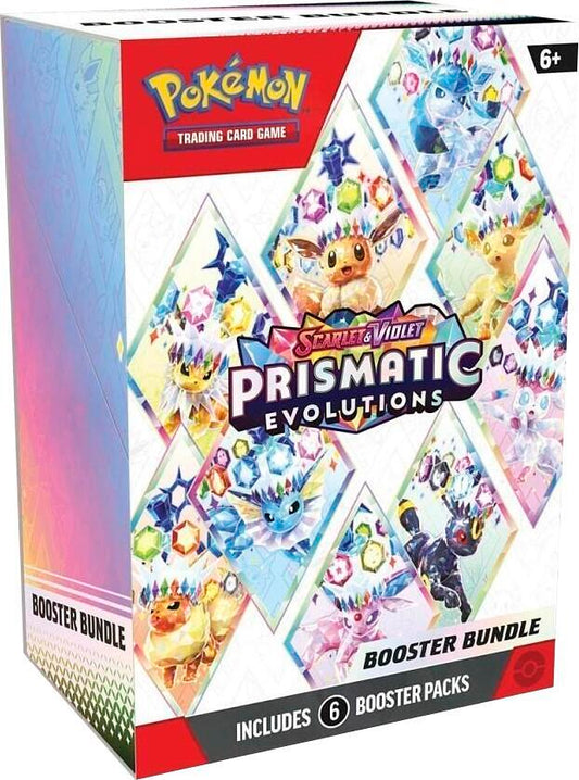 Factory-sealed Prismatic Evolutions Booster Bundle