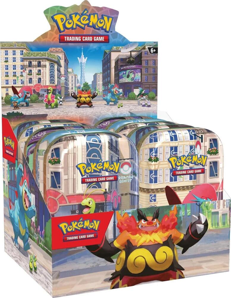Factory-sealed Lumiose City Mini Tin