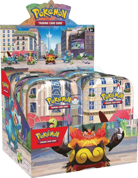 Factory-sealed Lumiose City Mini Tin