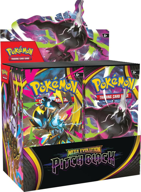Factory-sealed Pitch Black Booster Display Box