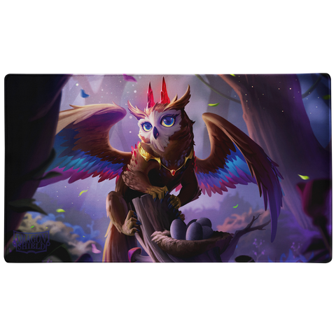 Dragon Shield The Dragowlis TCG playmat artwork shown flat