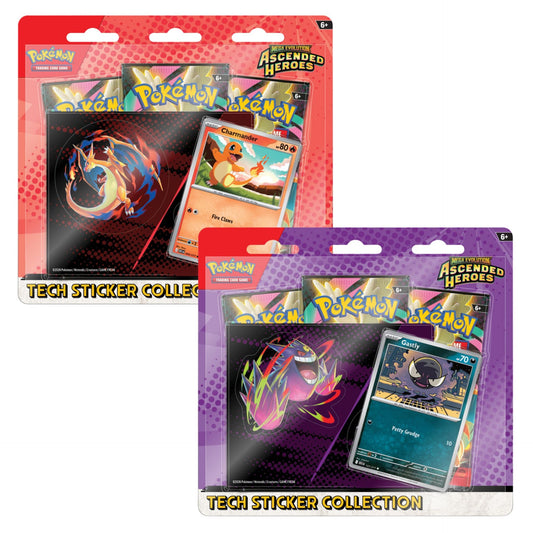 Pokémon TCG Mega Evolution Ascended Heroes Tech Sticker Collection