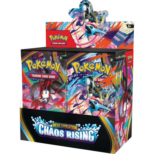 Factory-sealed Chaos Rising Booster Box