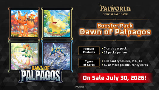 Palworld Official Card Game Dawn of Palpagos Booster Box