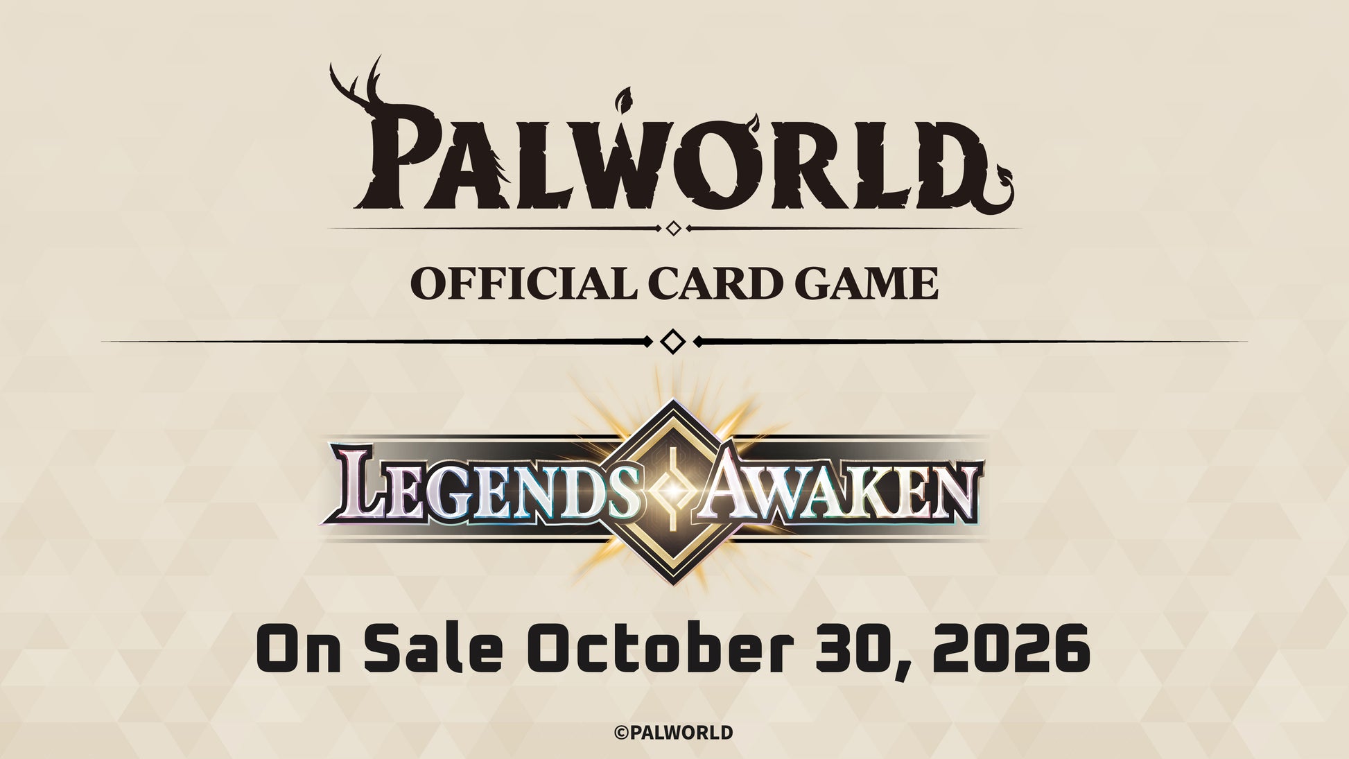 Palworld Official Card Game Legends Awaken Booster Box
