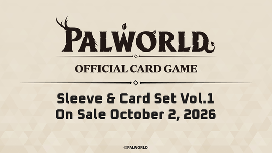 Palworld Official Card Game Sleeve and Card Set Vol. 1