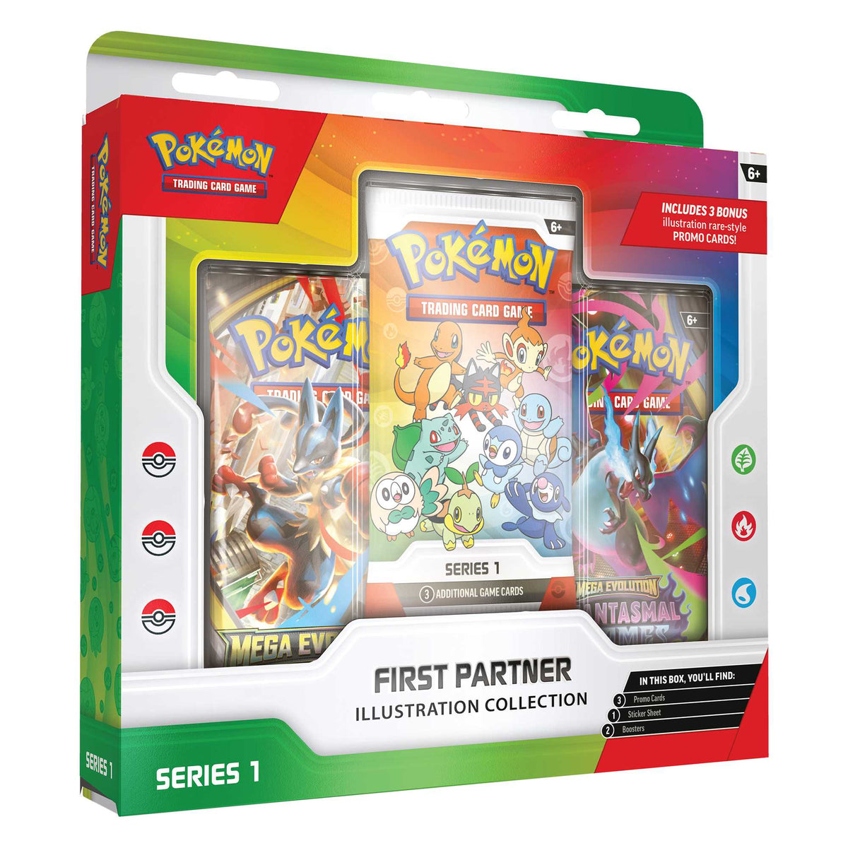 Pokémon TCG: First Partner Illustration Collection – Series 1 (English)