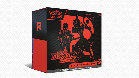 Pokemon TCG Scarlet and Violet Destined Rivals standard English Elite Trainer Box